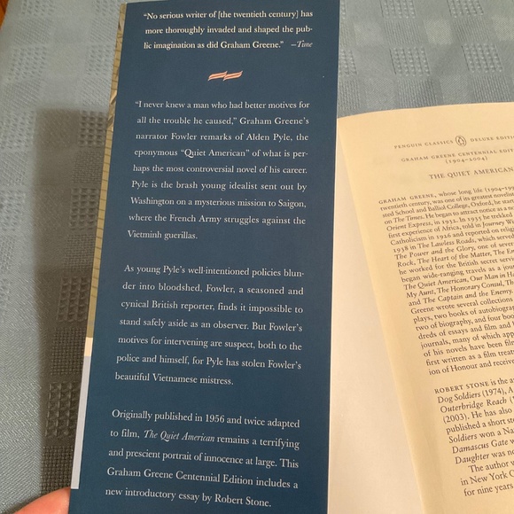 The Quiet American -- Graham Greene - Trade Paperback Book - Picture 4 of 9